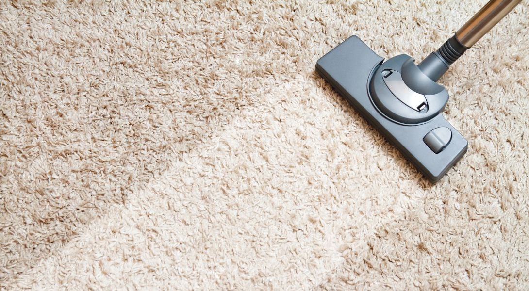 1 Vacuum on white carpet