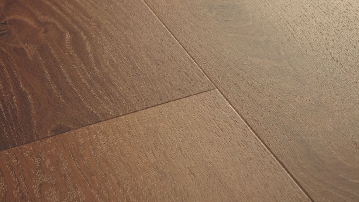 Dark oak timber hyrbid flooring