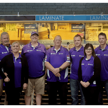 Delta Floorworld Staff in Uniform