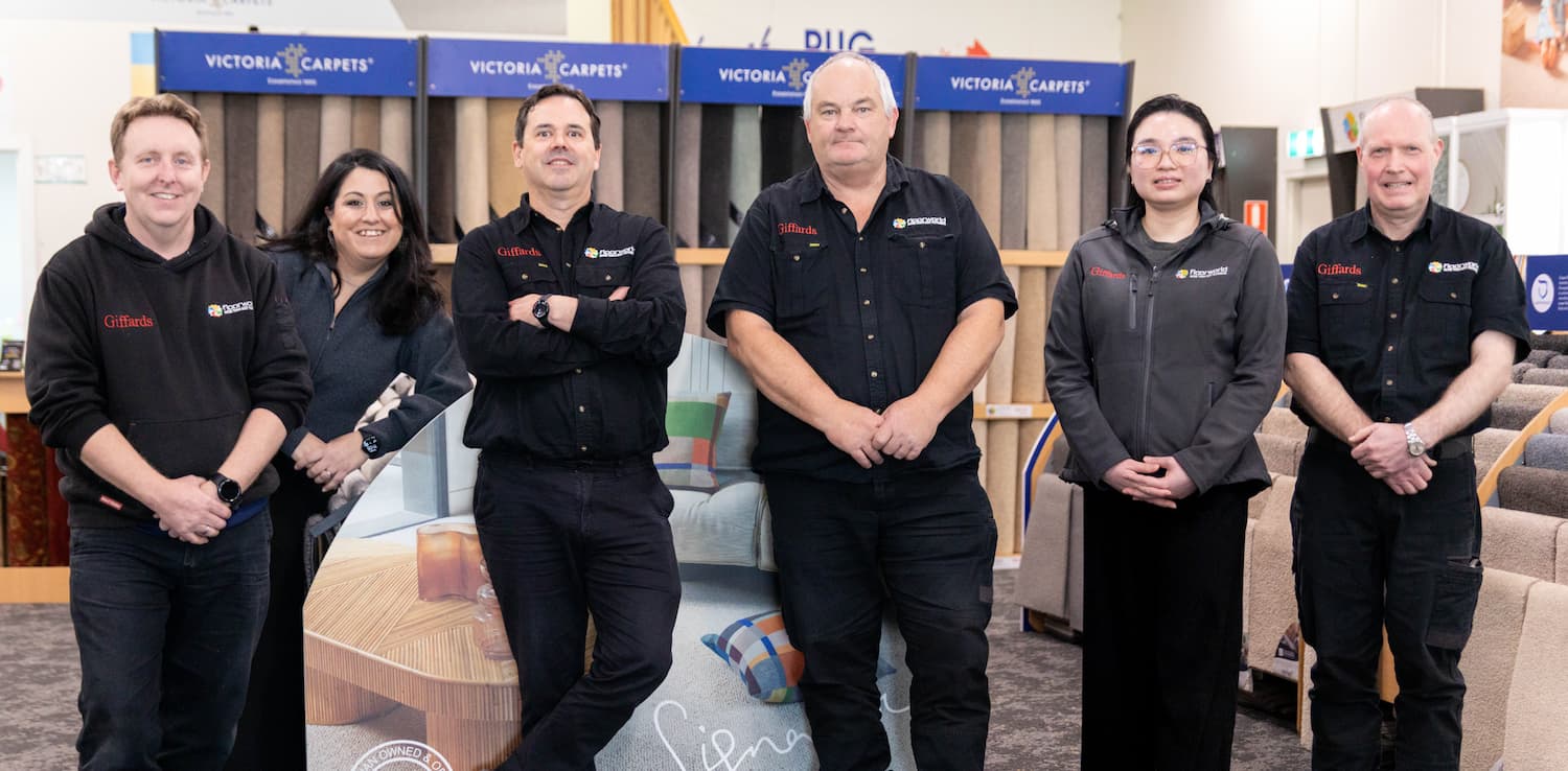 Giffards Floorworld Team in Store