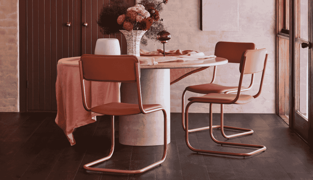 Godfrey Hirst_TIMber_Corsica Oak_790 Cinder Oak_Landscape Dining Room