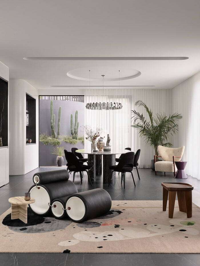 Modern interior with texture Greg Natale
