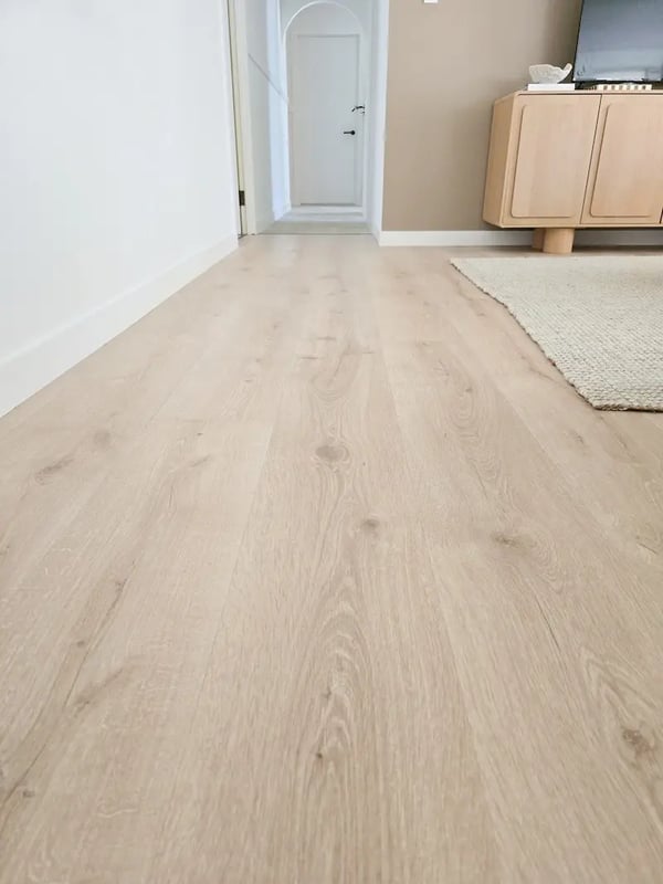 Laminate timber look flooring