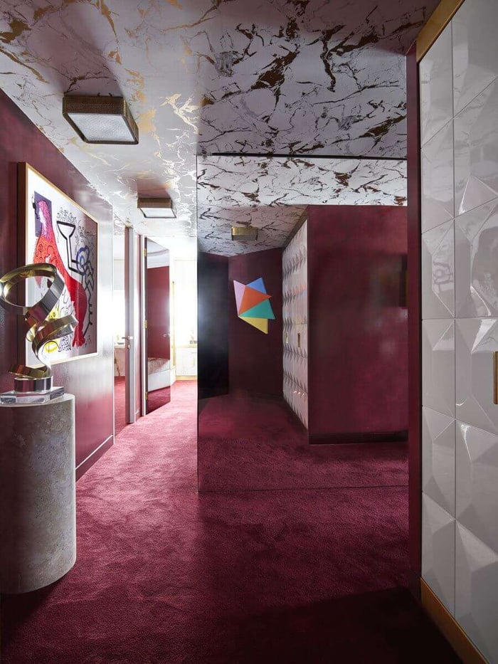 Greg Natale Maroon Hallway