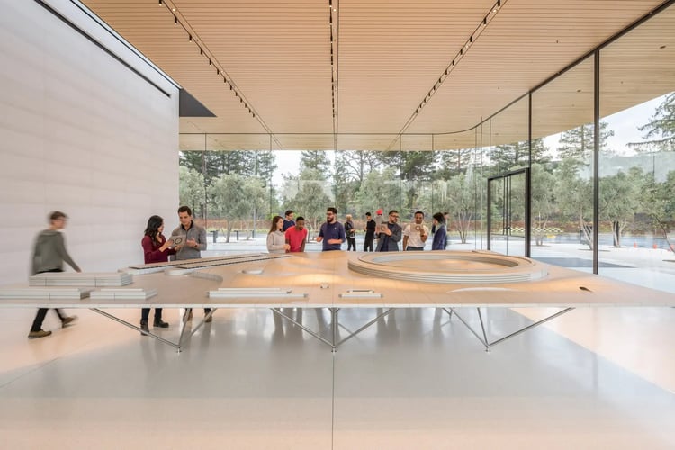 apple-park-visitor-center interior