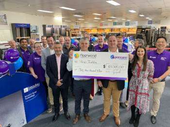 Pancare Cheque Handover