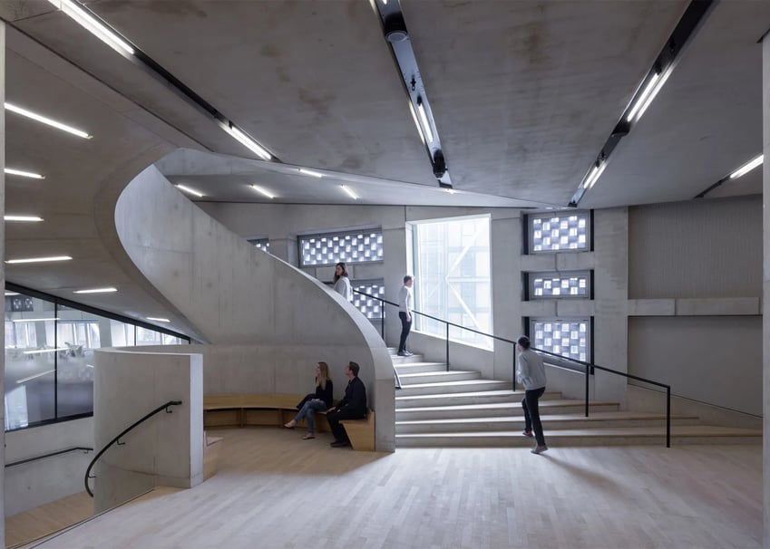 tate-modern interior staircase