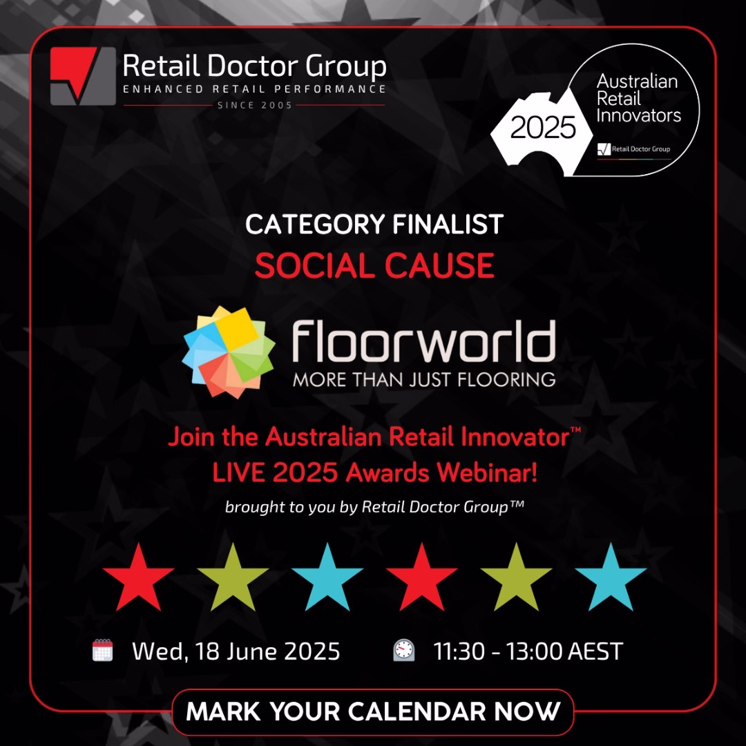 Retail Doctor Social Cause Finalist Floorworld Award